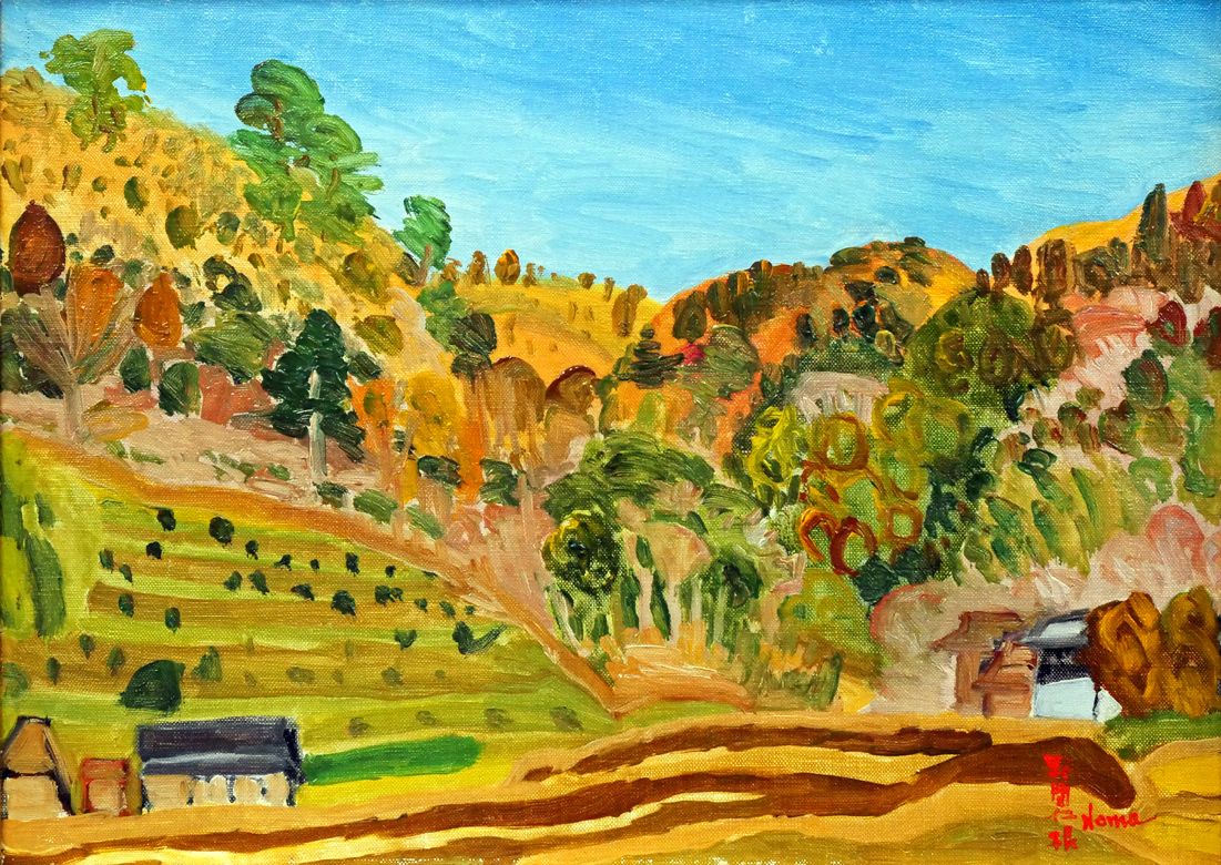 絵画692 油絵/風景/東京/路地/根津/　F４号 絵画692 油絵/風景/東京/路地/根津/F4号