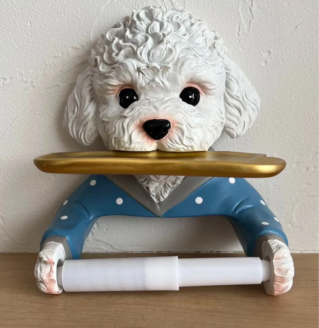 ビーグル犬 トイレットペーパーホルダー インテリア雑貨 犬 いぬ ビーグル犬 トイレットペーパーホルダー インテリア雑貨 犬 いぬ