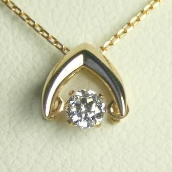 ダンシングストーン ダイヤモンド ネックレス 0.2ｃｔ 鑑定書付 0.20ctup Fカラー VVSクラス 3EXカット Hu0026C CGL - メルカリ