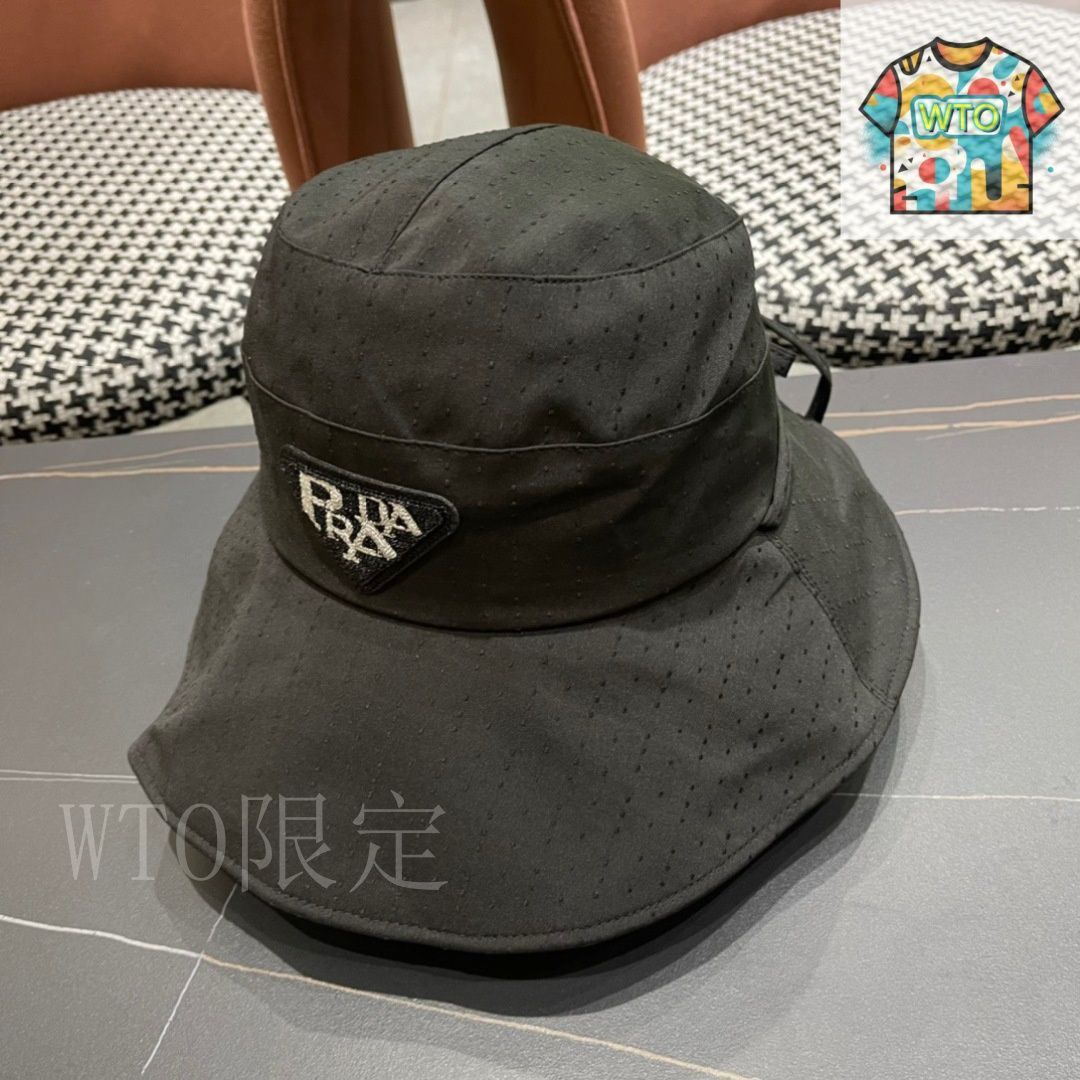 今日特価】Prada 2025 三角ロゴ サンフィッシャーハット - メルカリ