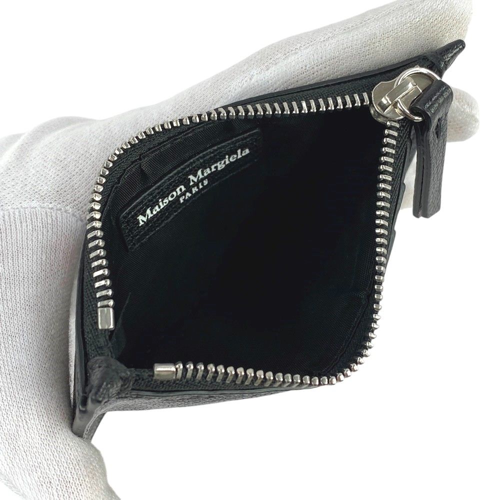 ■新同■　メゾンマルジェラ フラグメントケース カード入れ レザー ブラック SA1VX0003 箱 【211287】◇ Maison Margiela（旧Maison Martin Margiela） - □新同□ メゾン