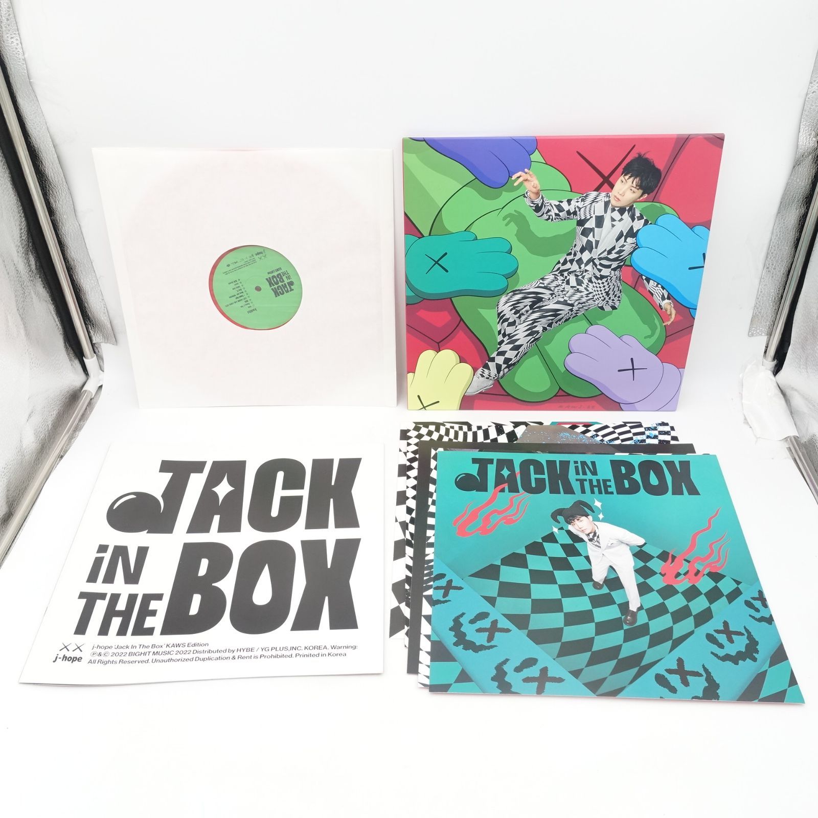 新品未開封　BTS JHOPE Jack in the box LP盤　レコード BTS J-Hope Jack in The Box LP Limited Edition Vinyl New K