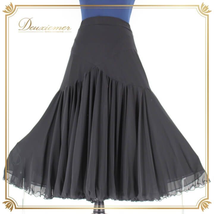 社交ダンス 衣装 スタンダード スカート レッスンウェア レディース