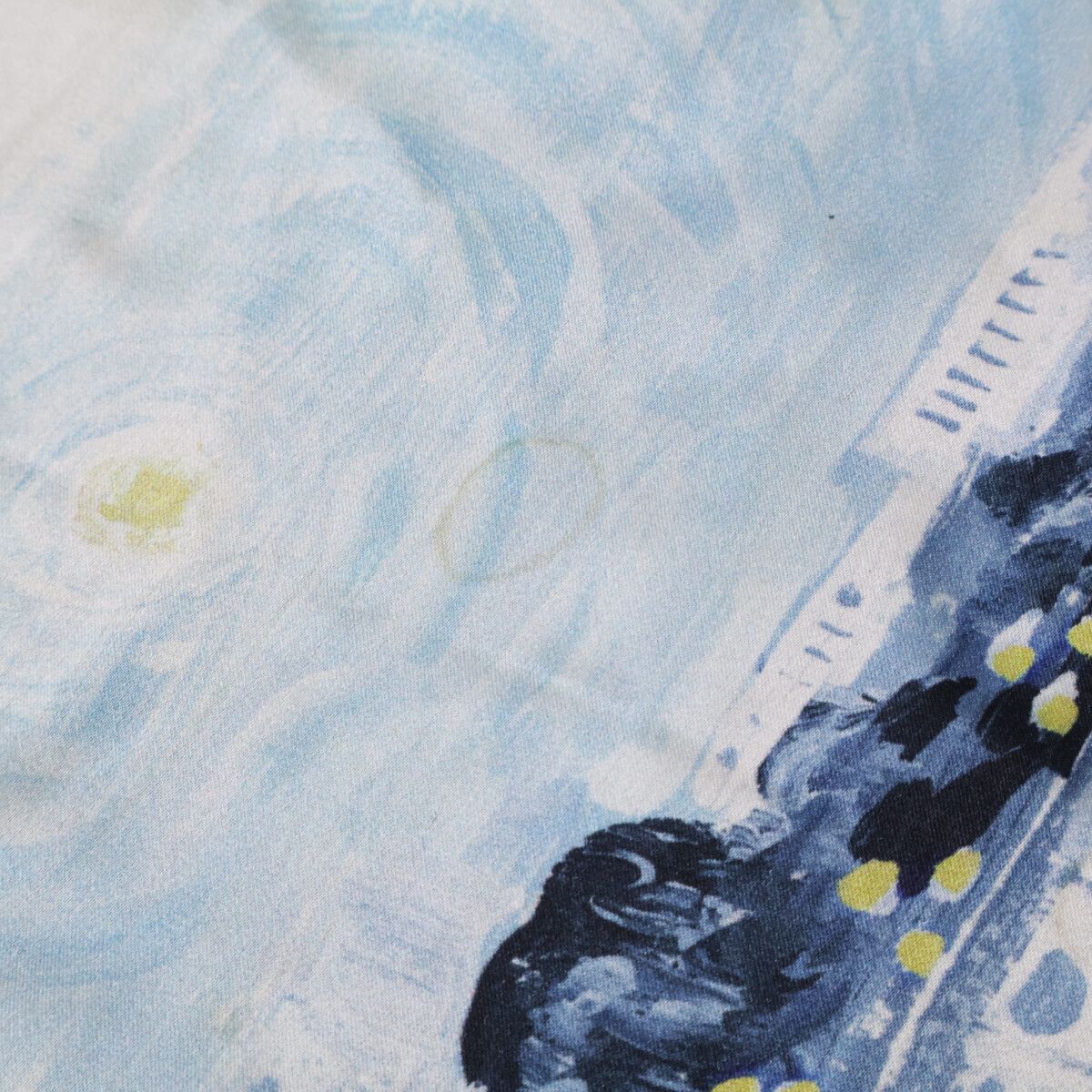 最終値下げスタート！ Porter Classic ポータークラシック SILK STOLE PARIS MIDNIGHT MULTI パリ ミッドナイト シルク ベルベット フリンジ