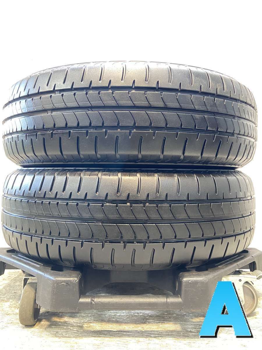 中古タイヤ 2本セット 195/65R15 91H ブリヂストン ECOPIA NH200 夏