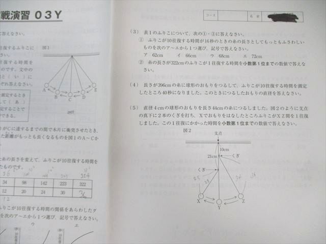 SAPIX 小6 サピックス 開成コース 冬期講習/正月特訓入試必勝実戦演習 01KA〜04KA 理科 【計8回分】 015m2D SAPIX 小6 サピックス 開成コース 冬期講習/正月特訓入試必勝