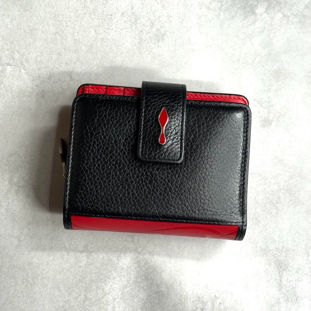 希少✨クリスチャンルブタン 長財布 クラッチバッグ スタッズ 多収納 レザー 黒 希少クリスチャンルブタン 長財布 クラッチバッグ スタッズ 多収納