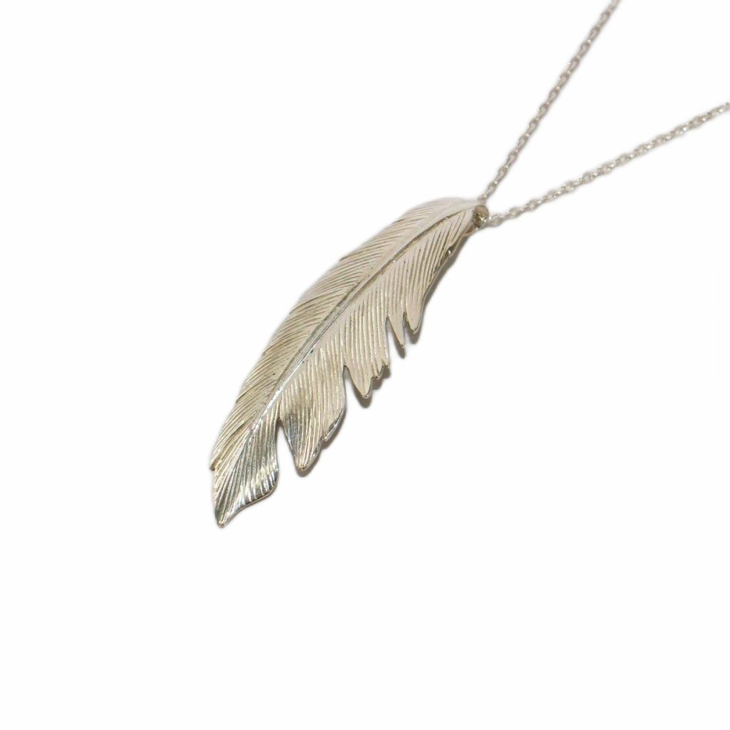 美品Deuxieme Classe マノンジュエリー　フェザーネックレス Manon Jewelry/マノンジュエリー】Feather ネックレス（S）14k
