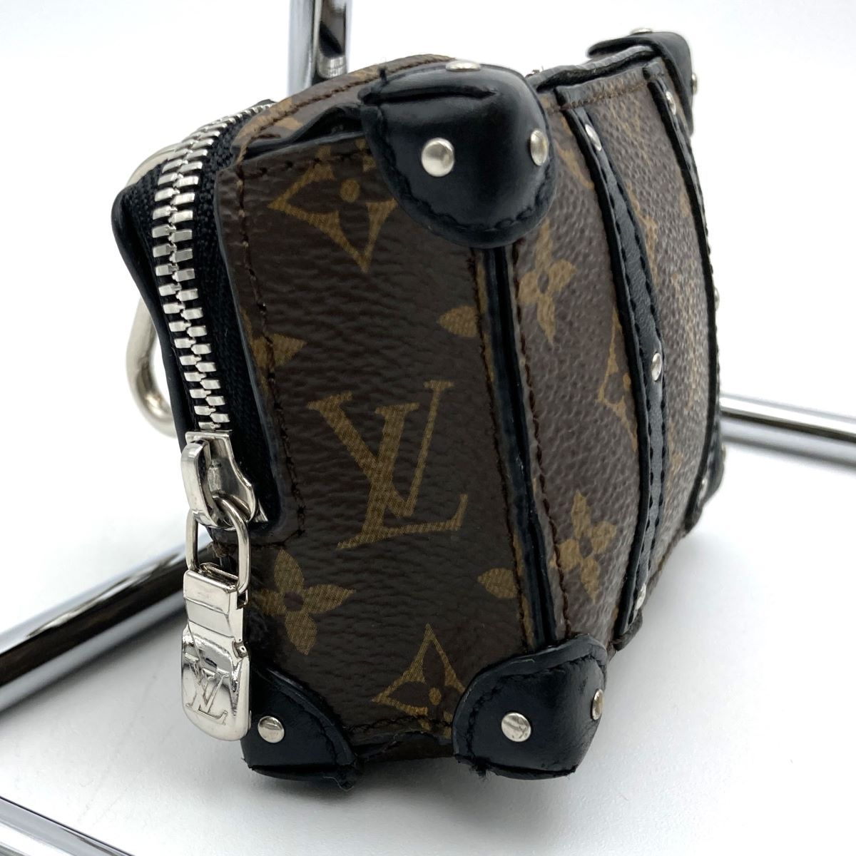 美品 LOUIS VUITTON ルイ・ヴィトン ソフトトランクポーチ キーケース 