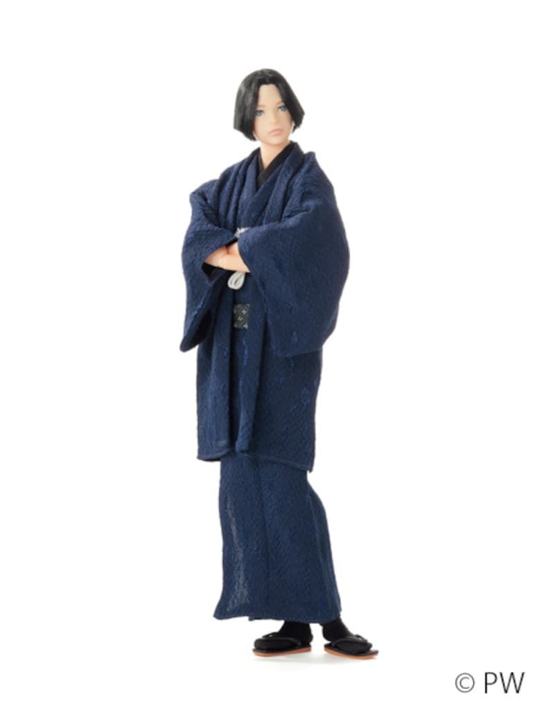 新品★エイト本体のみ★PetWORK六分の一男子図鑑袴スタイル蒼黒ペットワークス 六分の一男子図鑑 袴スタイル・蒼黒 エイト | 六分の一男子図鑑