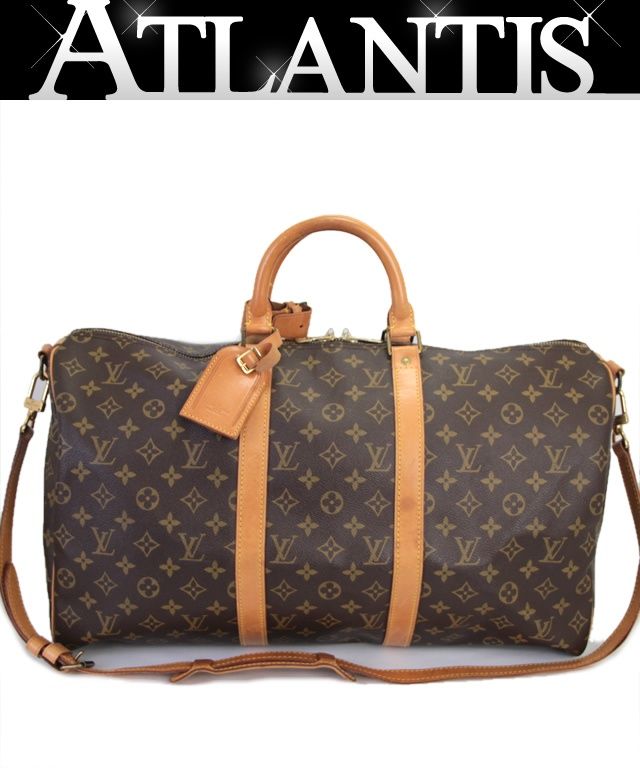 ルイヴィトン Louis Vuitton キーポルバンドリエール50 ボストンバッグ モノグラム M41416 71041
