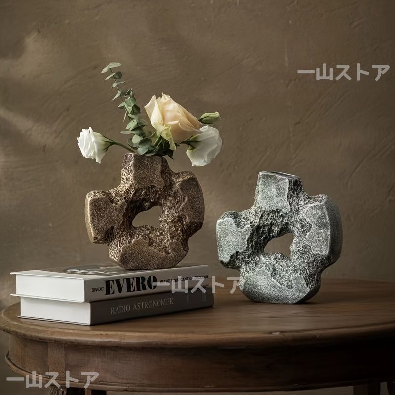 新しい未使用 花瓶 花器 モダンフラワーベース 花瓶 アート