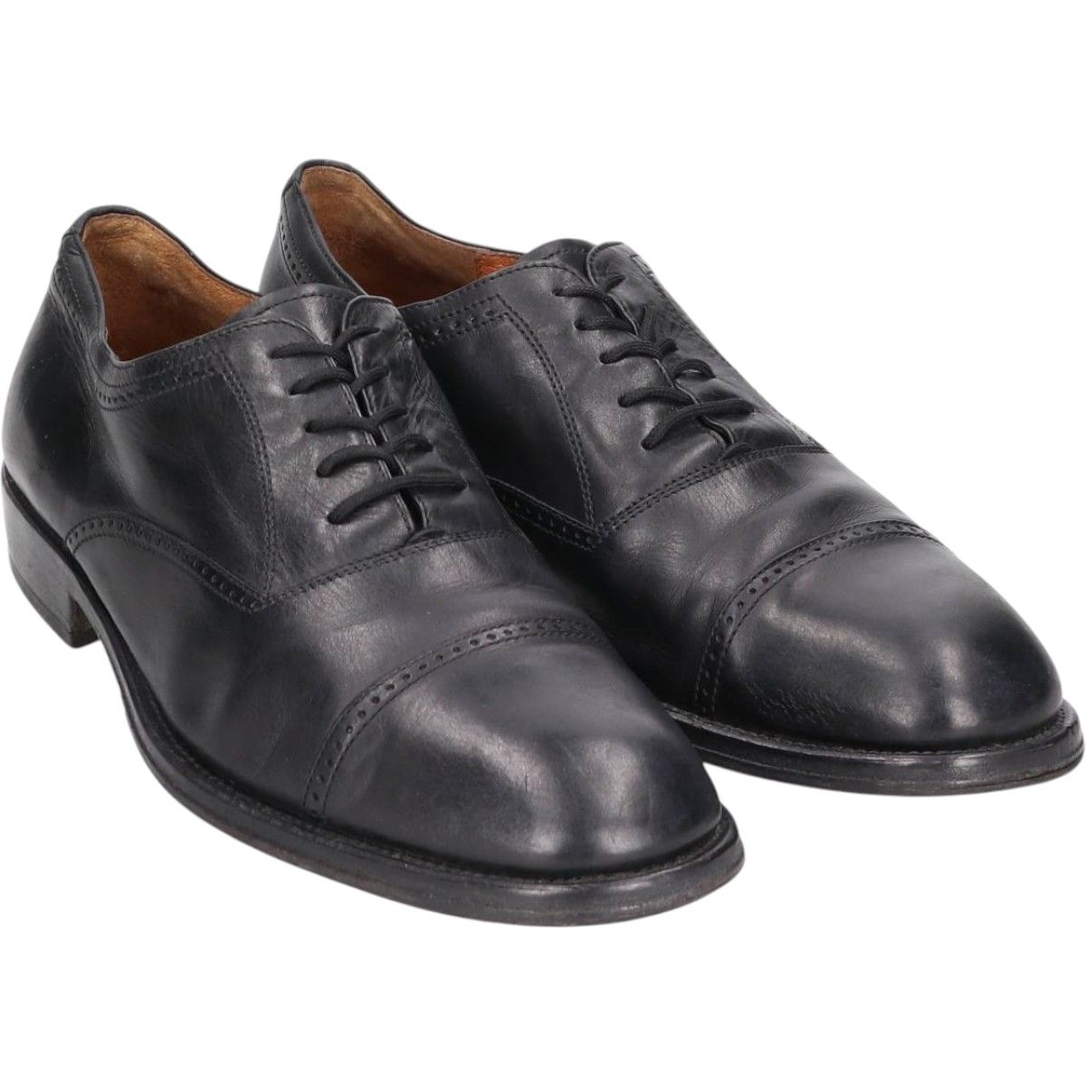 新品続々入荷中人気商品！ 古着 ALFEO PISANI ストレートチップシューズ イタリア製 42 1 2 メンズ27.0cm相当 saa013950 斬新