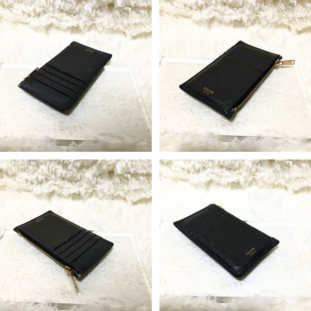 CELINE セリーヌ 財布 ジップ付きコンパクトカードホルダー
