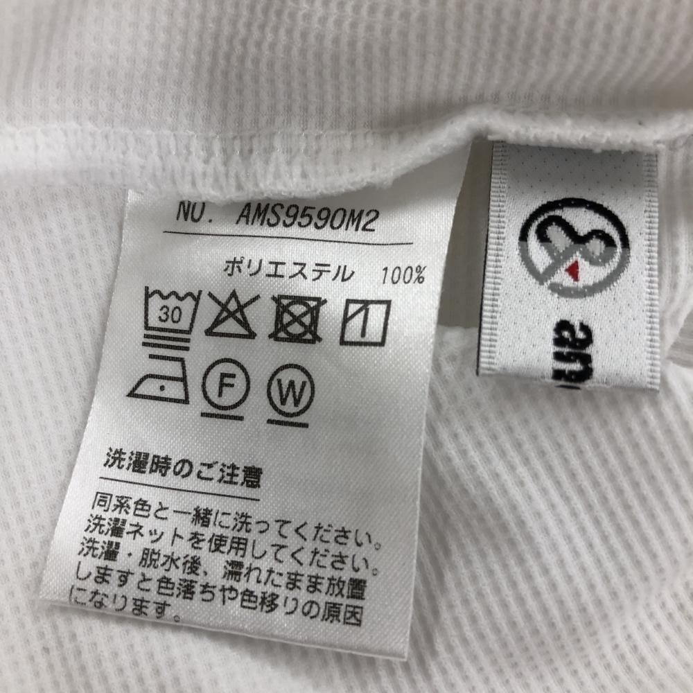 アンパスィ　新品　長袖　ジャージ　ハイネック　ネイビー　ゴルフ　紺色　UVカット アンパスィ 新品 長袖 ジャージ ハイネック ネイビー ゴルフ