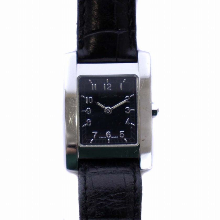 FENDI◎腕時計◎クォーツ◎ズッカ◎7000L◎フェンディ◎スクエア◎黒文字盤 限界値下げ祭18-OF】 フェンディ FENDI クラシコ 腕時計 時計 SS