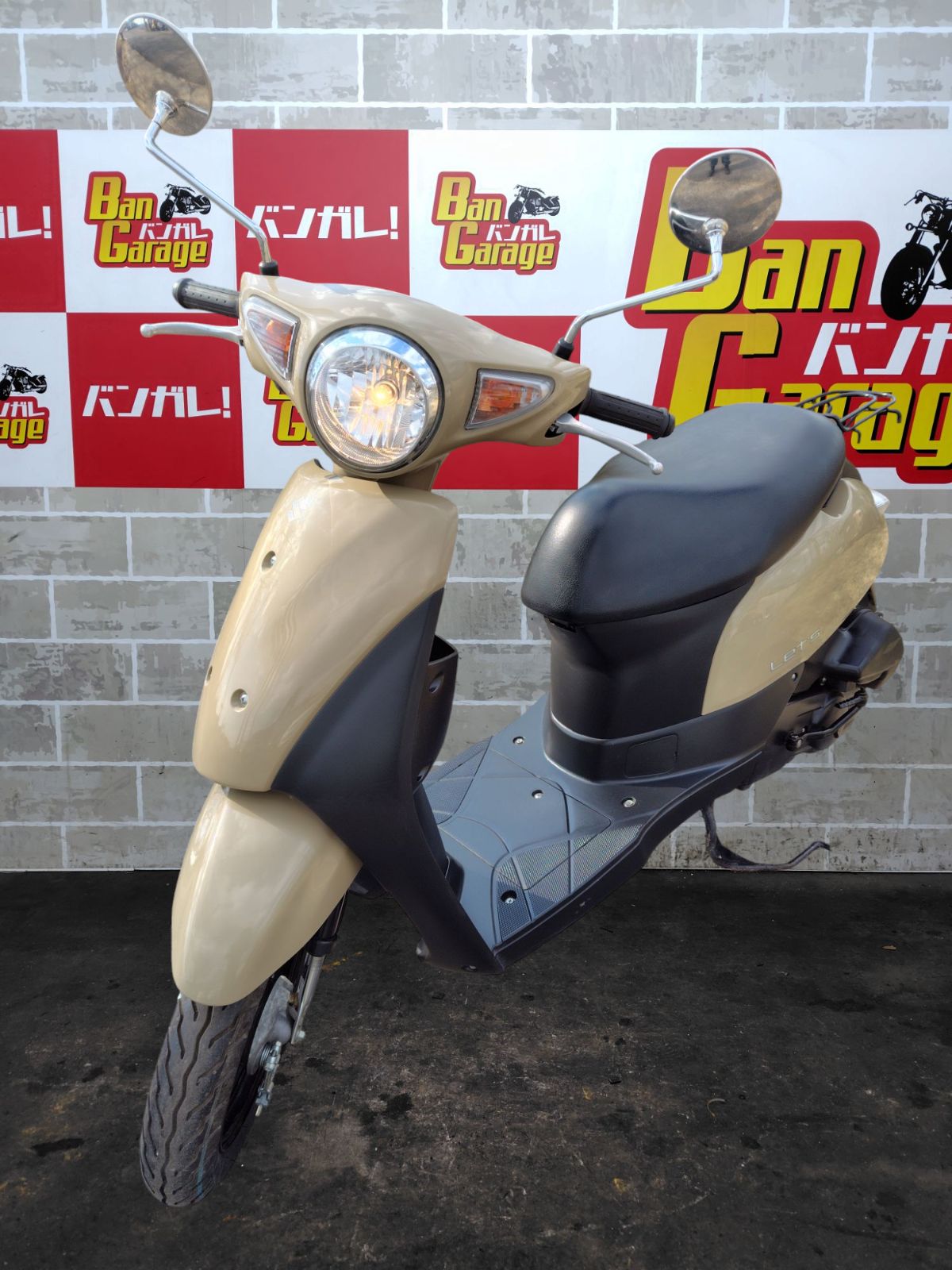 スズキ　SUZUKI　レッツ　LEＴ．Ｓ　 2400km　CA4AA　一部無料配送有　原付　バイク　バンガレージ　京都