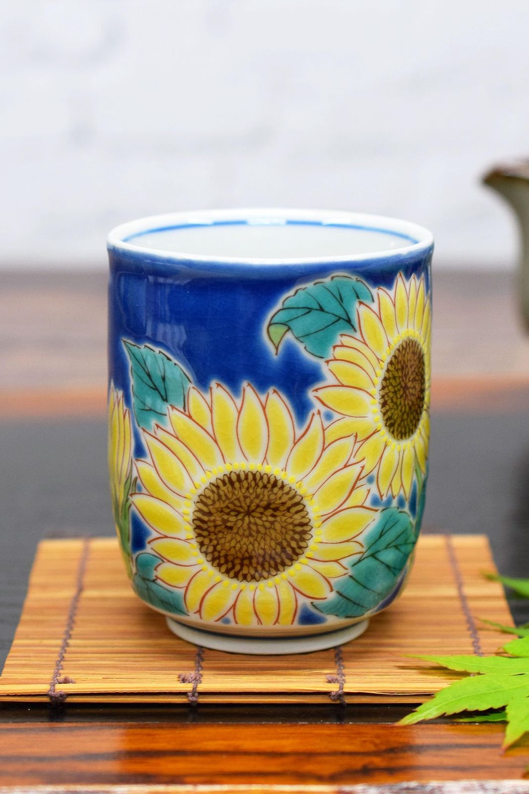 青木木米　花瓶 九谷焼 木米風 花瓶 壺 良い 赤絵人物像図 青木木米 青木木