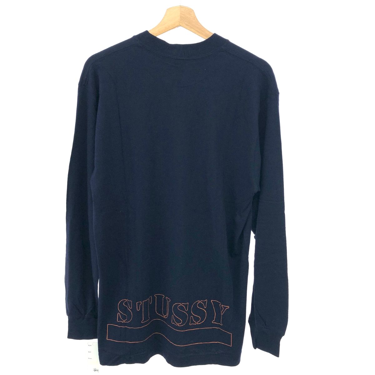 STUSSY オールドステューシー 長袖カットソー サイズ:L カモフラロゴ