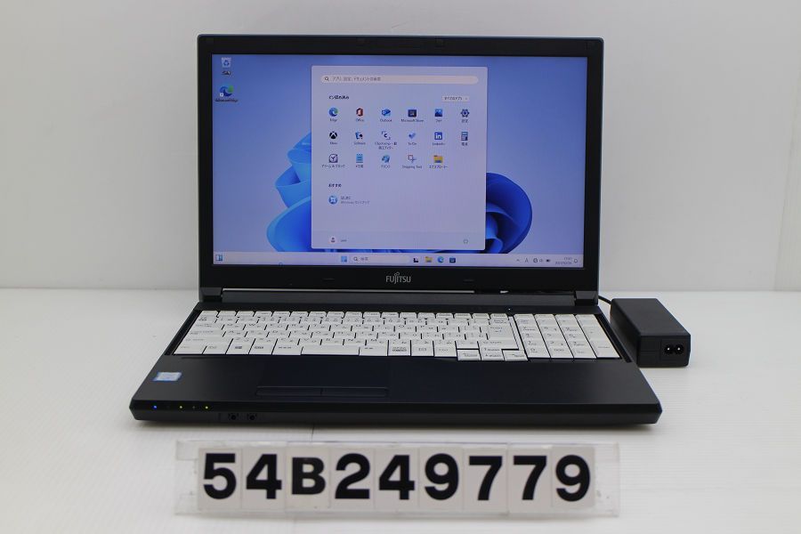 富士通 LIFEBOOK A748/TX Core i3 8130U 2.2GHz/8GB/256GB(SSD)/Multi/15.6W/FWXGA(1366x768)/Win11 【54B249779】