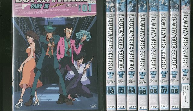 ルパン三世　LUPIN THE THIRD 全26巻セット　レンタル落ち ルパン三世LUPIN THE THIRD 全26巻セットレンタル落ち