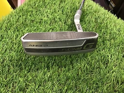 ピン SIGMA G ANSER 34インチ PP62 パター PT スチール フレックスその他 メンズ 男性用 右利き 右用 Dランク ゴルフクラブ
