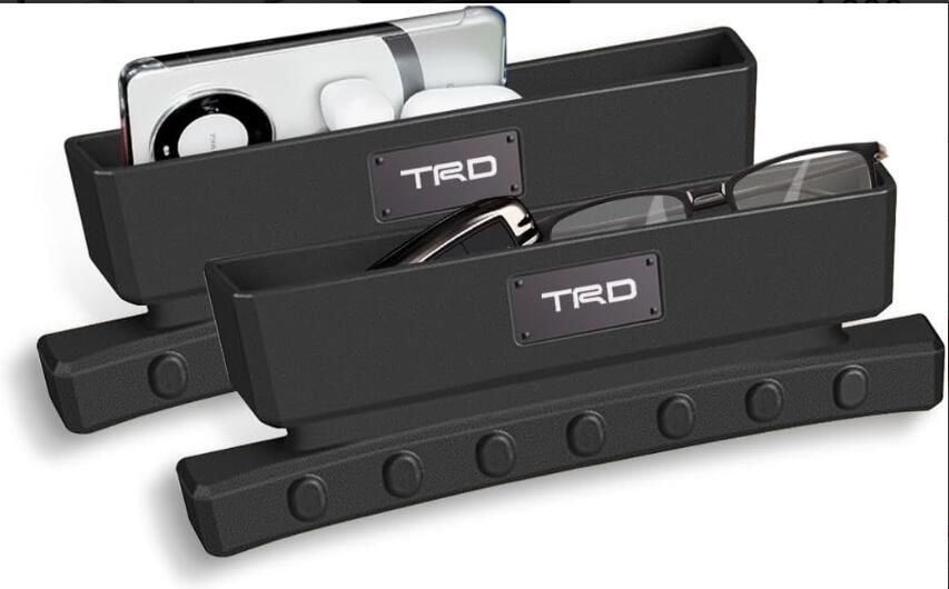 TRD 収納ケース サイド収納ボックス シート グランエース シエンタ センチュリー ハイエース C-HR 86 プリウス カムリ RAV4 プラド マークｘ ハリアー ルーミー 車用 シート隙間埋め 座席隙間ク