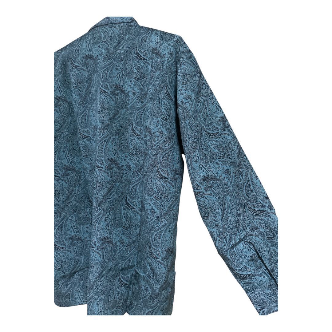BONTON(ボントン)長袖シャツ 深めの緑色 Lサイズ メンズトップス