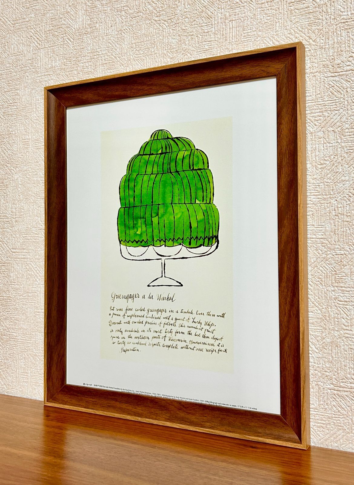 [Artworks]アンディ・ウォーホル#1|キャンベルスープ缶|トマトスープ|水彩|肉筆|原画|AW財団真作認定 新品☆額縁付アートポスター(BRUCE MCGAW GRAPHICS)☆アンディ