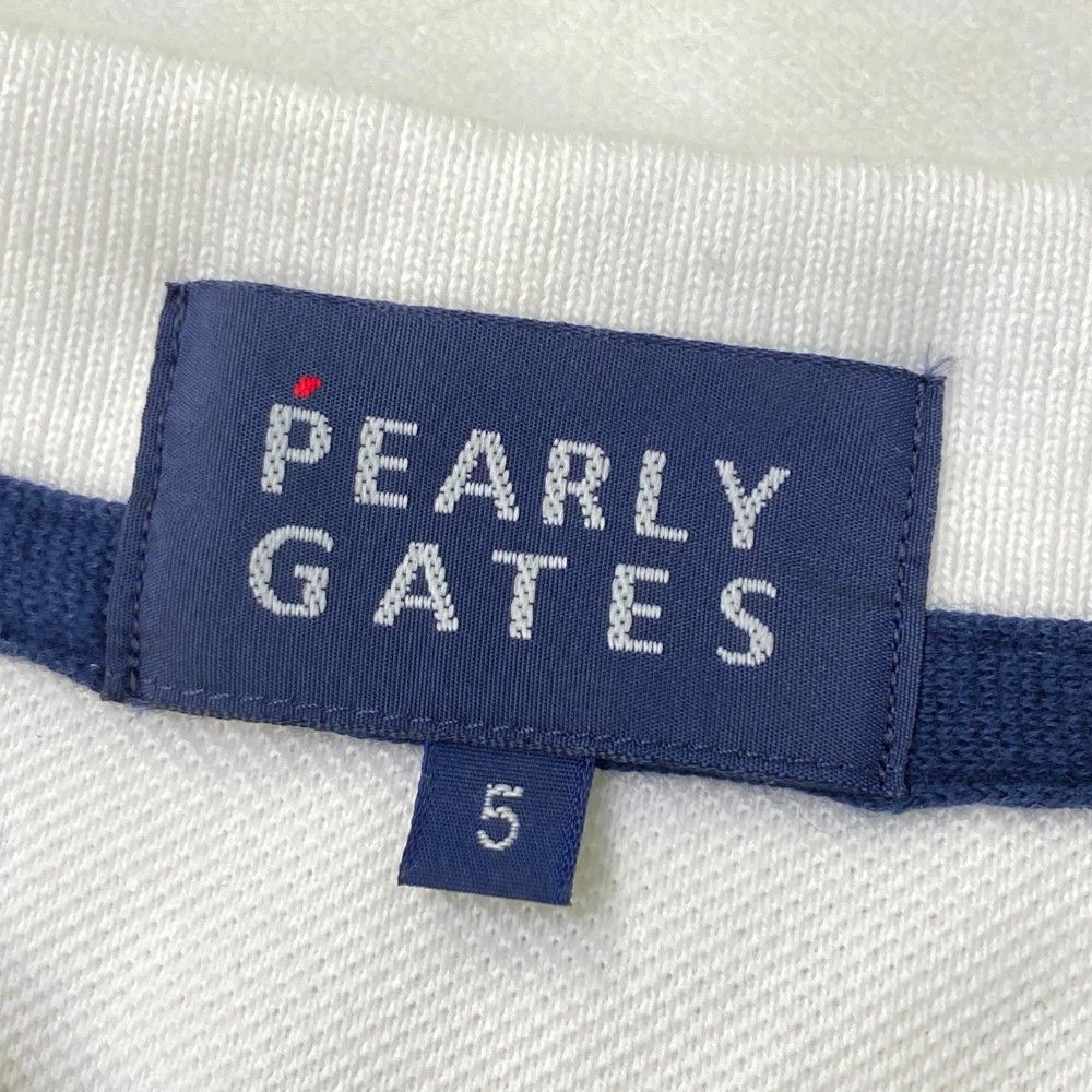 サイズ：6 PEARLY GATES パーリーゲイツ ハイネック 半袖Tシャツ