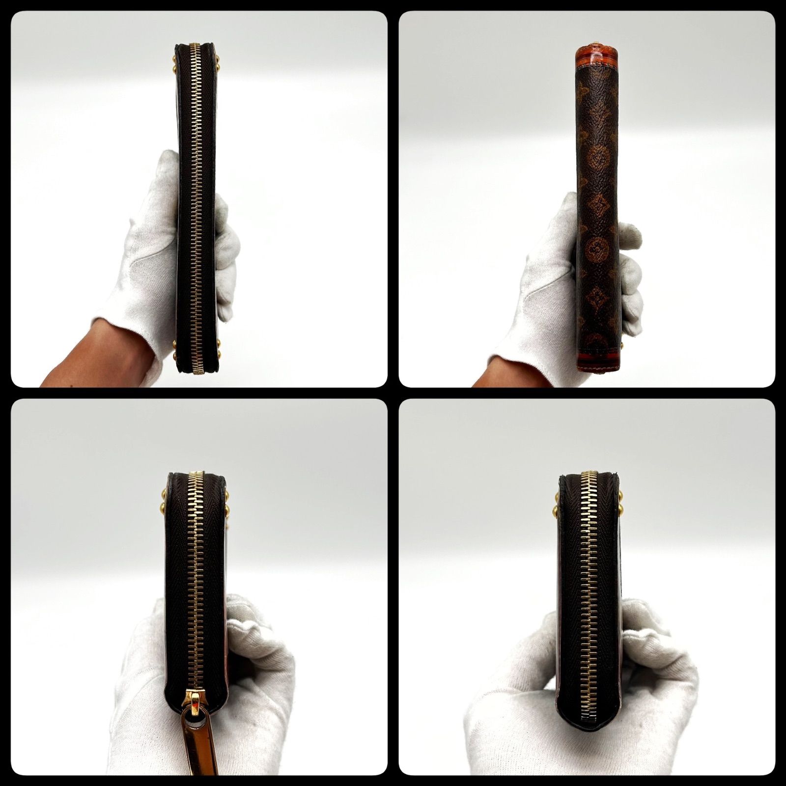 希少 美品 LOUIS VUITTON ルイヴィトン トランクタイム ジッピー