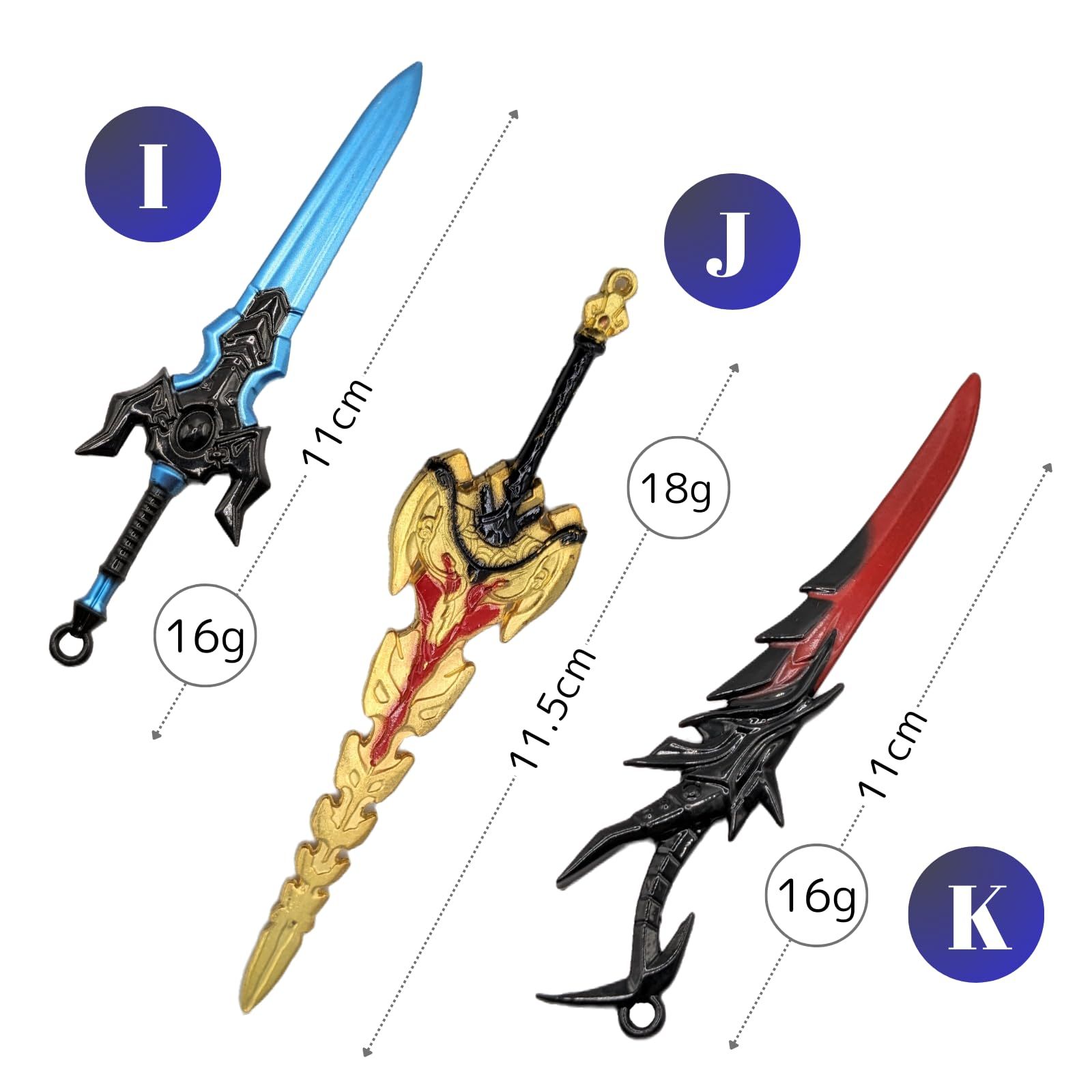 カンフー武器ミニチュアセット