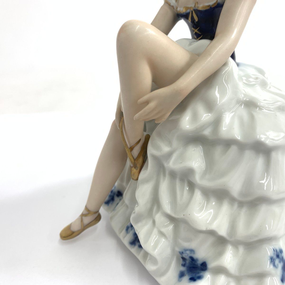 陶器バレリーナ バレリーナ像 陶器製 ピンク COSMOS陶器人形 - メルカリ