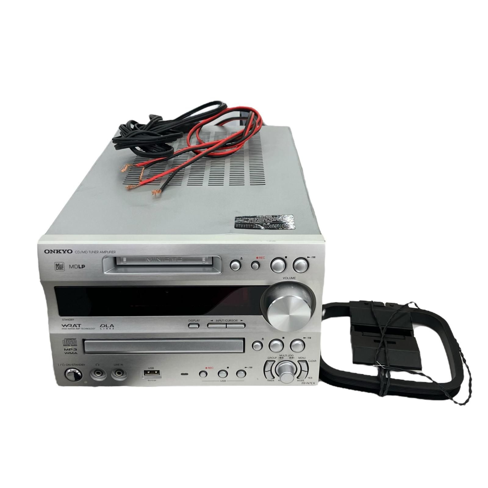 美品】ONKYO FR-N7XX CD/MDコンポ ラジオ オンキョー