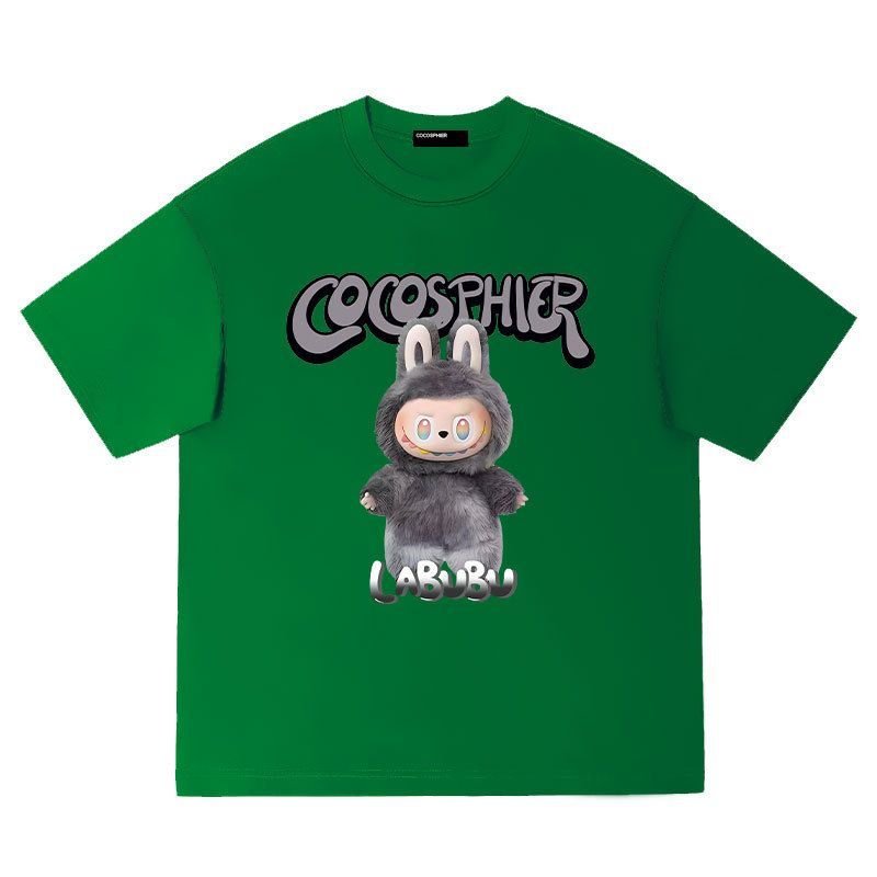 8色展開】ラブブ好き注目！コラボ T シャツ 130-150 XS-3XL
