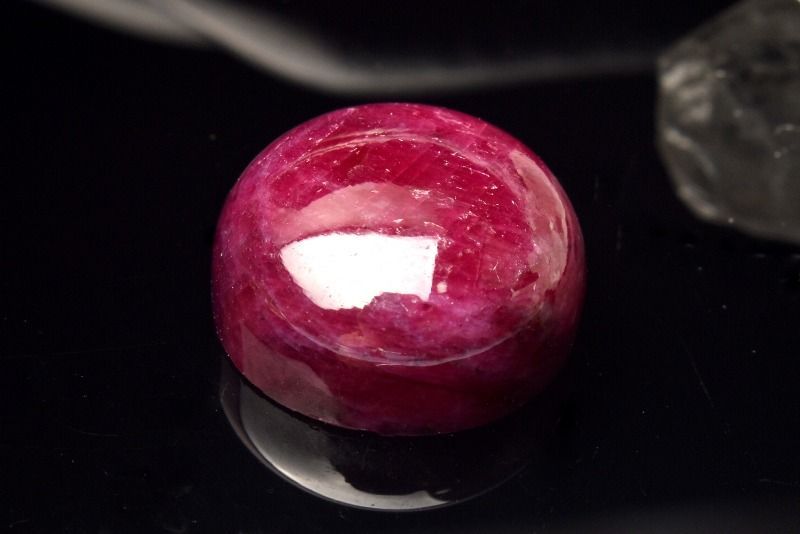 高発色 ルビー 激安 天然石 パワーストーン 1 1点物】AAA高発色◇勝利の石 ルビー 15mm コイン ルース