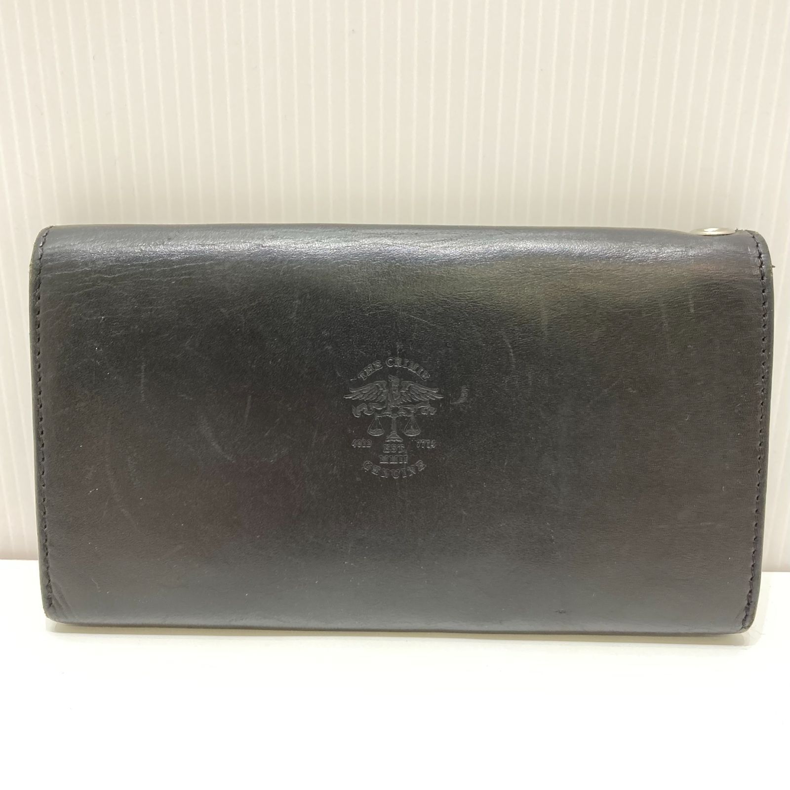 Amazon.com: Men's Genuine Leather Biker Star Zipper Card