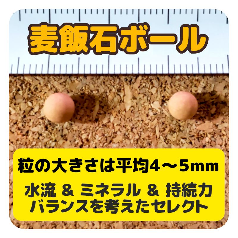 ☆麦飯石ボール100g ミネラル シリカ水 脱塩素 シャワー 浄水器#TORIATAMA - メルカリ