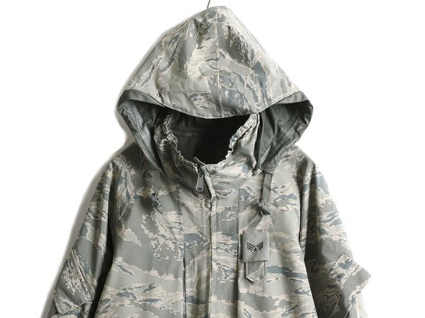 米軍実物 APECS ゴアテックス デジタル タイガーカモ 迷彩 ジャケット L