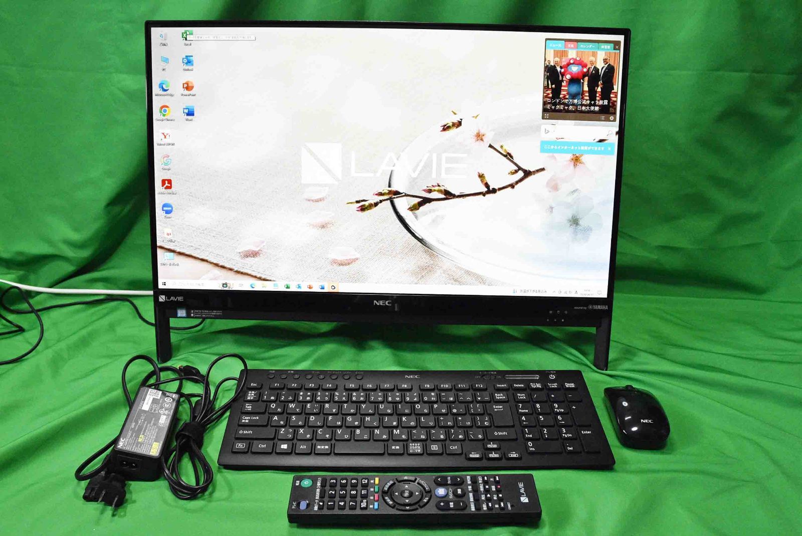 新品SSD搭載 NEC LAVIE モニター一体型デスクトップパソコン PC-DA570GAB-KS - メルカリ