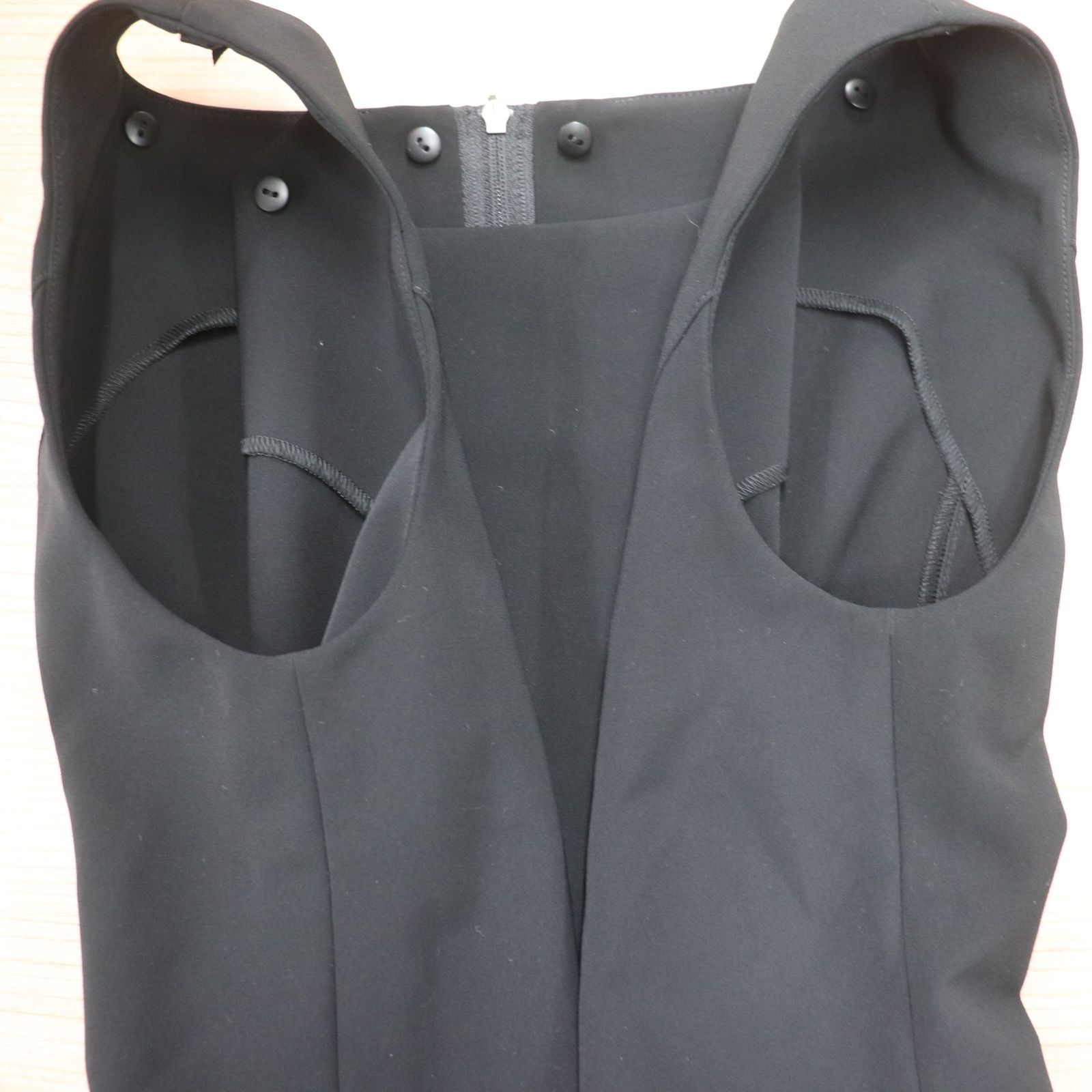 【a967】FOXEY フォクシー 美品 ニット ワンピース 38 ワンピース 美品✨FOXEY フォクシー ニットワンピース 胸ポケット ネイビー