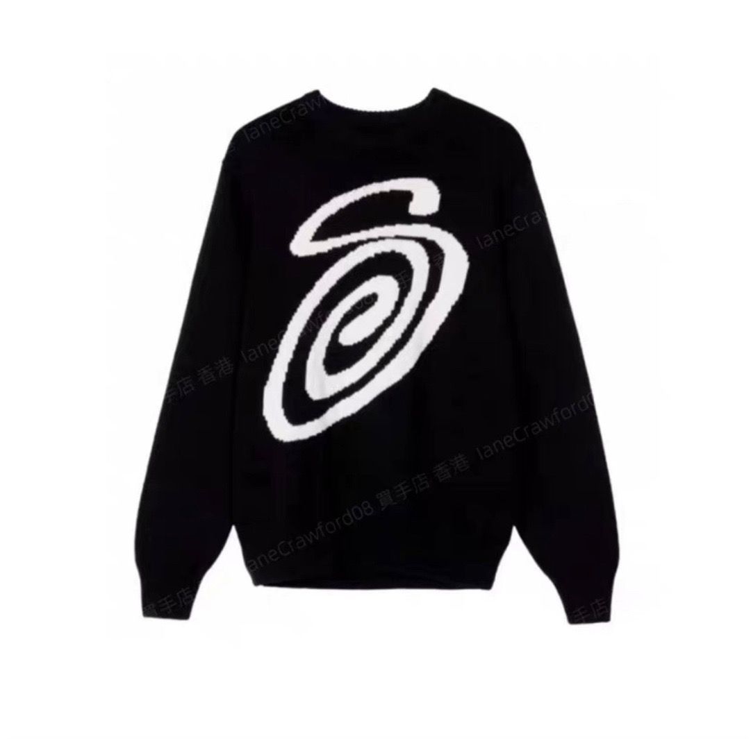 STUSSY Sのデザインのニットセーター 男女兼用