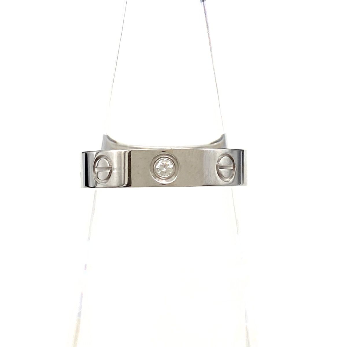 カルティエ CARTIER ミニラブ リング WG ホワイトゴールド 指輪