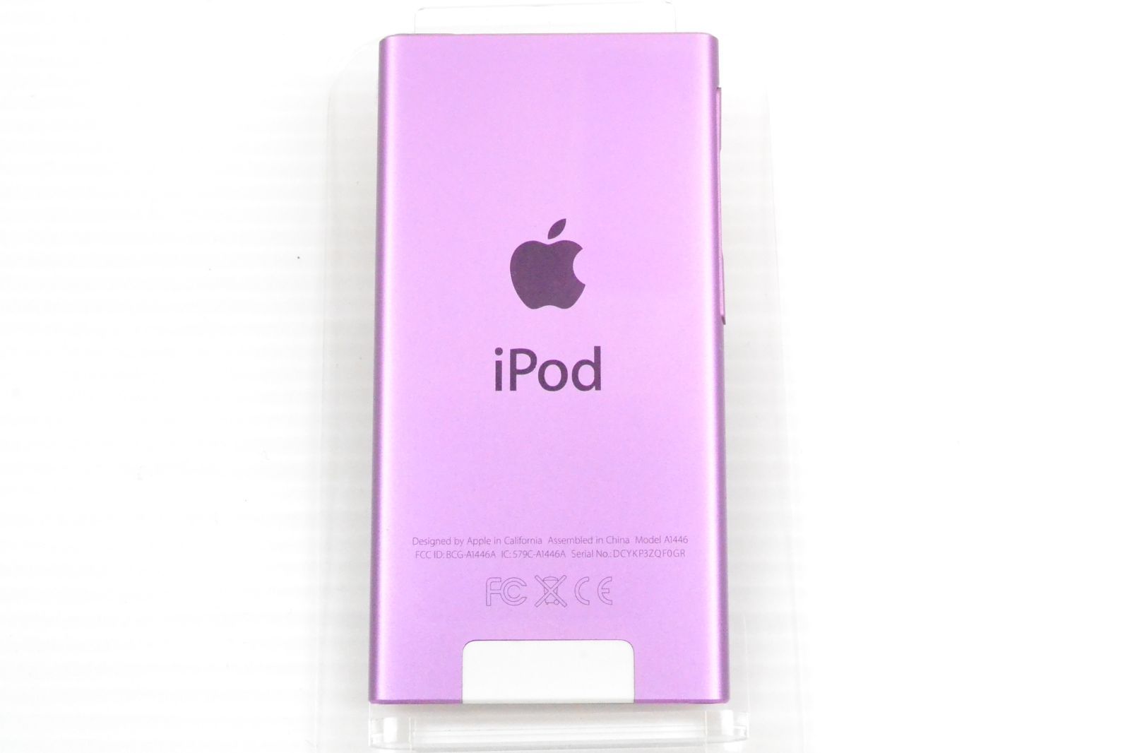 iPod nano 第7世代 16GB パープル 初期化済み - ポータブルプレーヤー