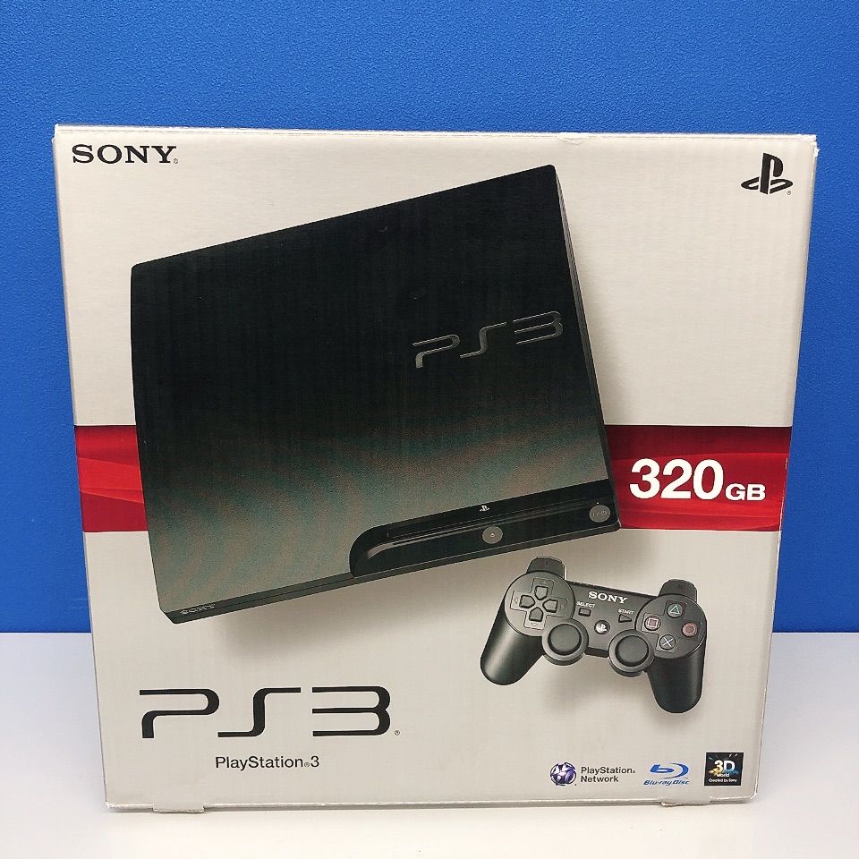PS3中古320GB動作確認済み ☆【通電確認済み・動作未確認】SONY PS3 320GB 本体【ゲーム機