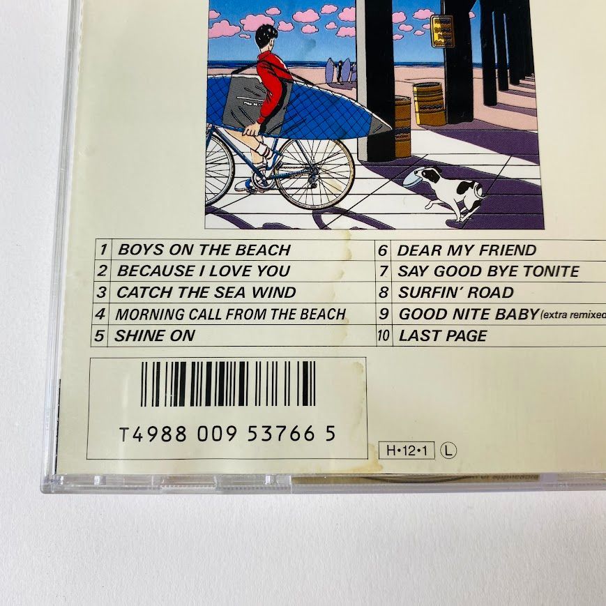 TUBE / BOYS ON THE BEACH わたせせいぞうCDジャケット 32DH-576 [N4