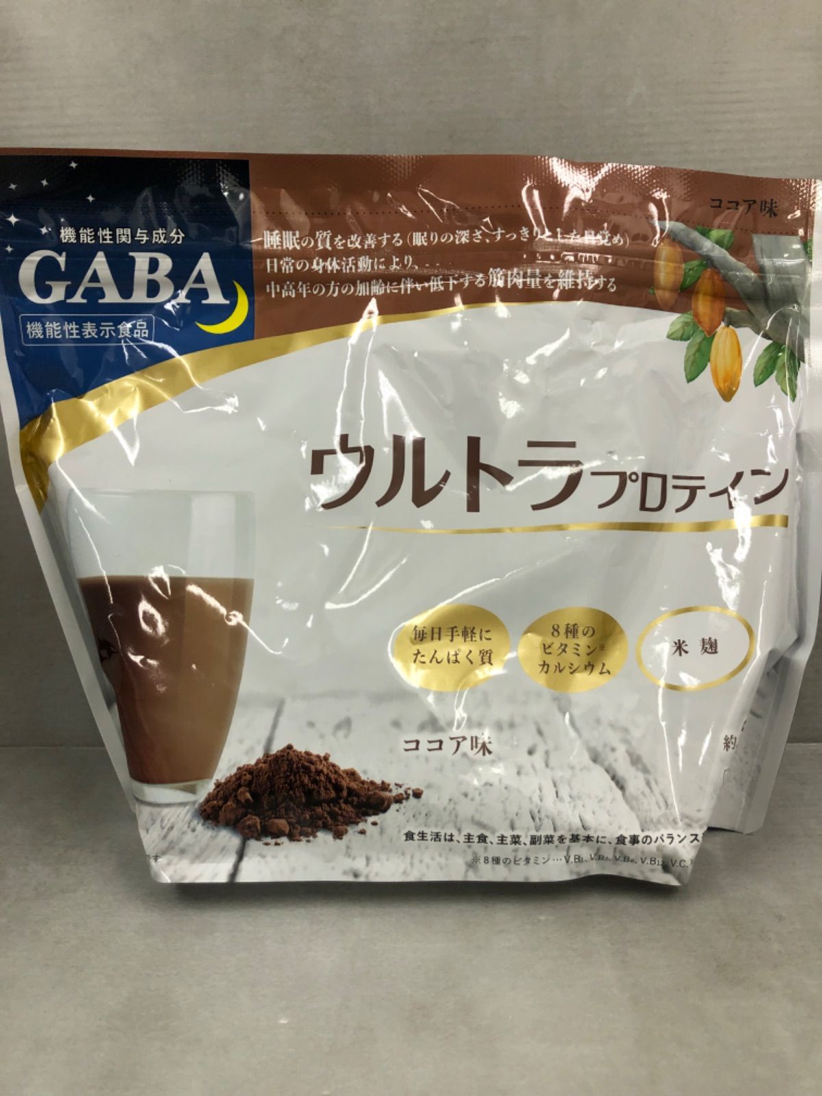 カーブス ウルトラプロテイン ココア味 438ｇ 茶色