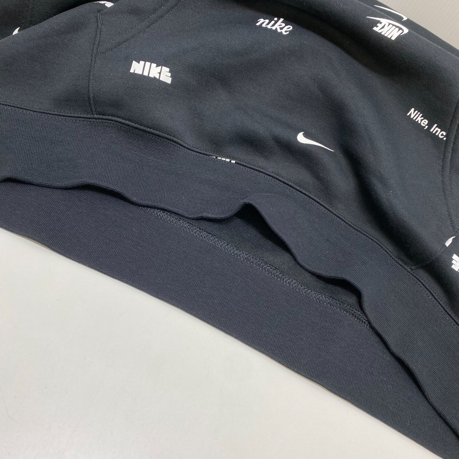 NIKE 総柄 スウェット セットアップ FB7435-010 FB7438-010