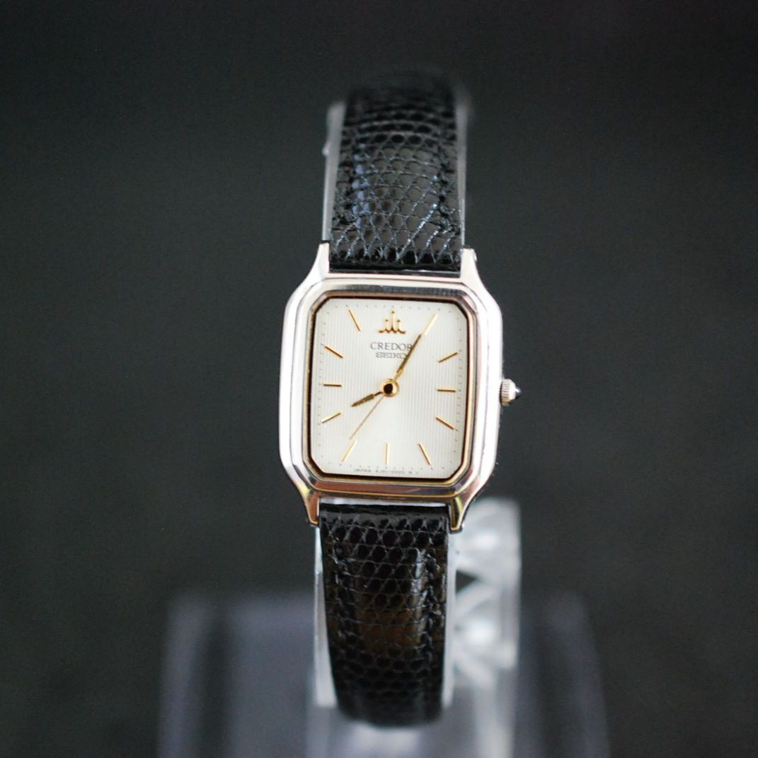 267 【美品 新品電池】Vintage SEIKO CREDOR セイコー 4J81-5020