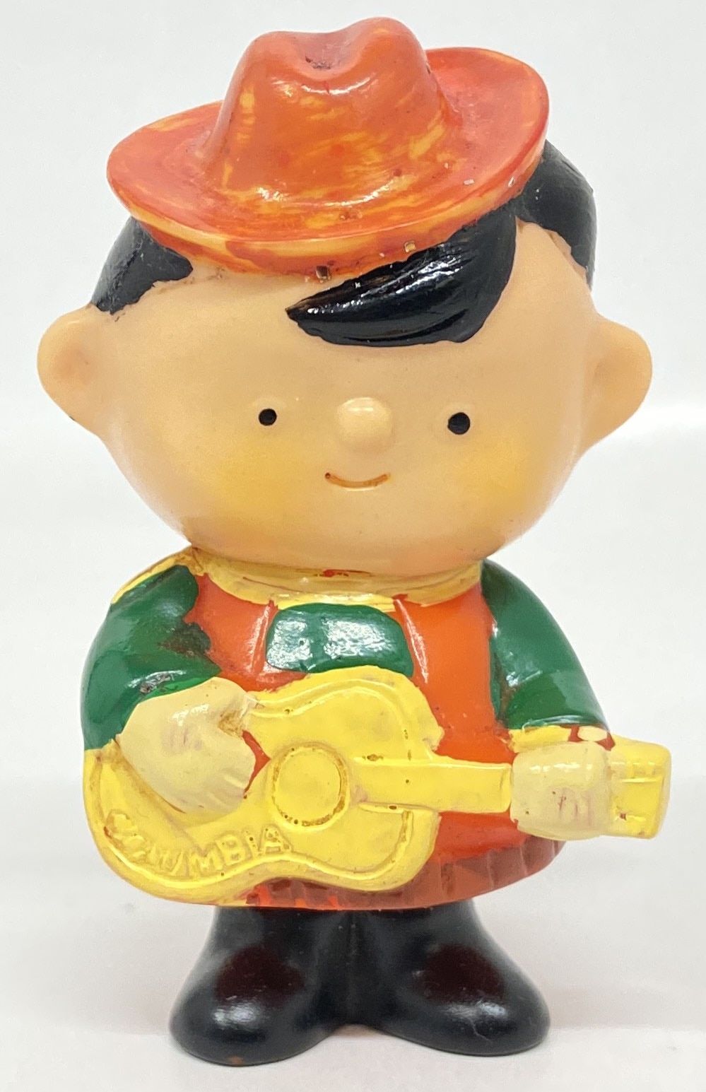 コロムビア コロムビア コロちゃん ソフビ ギター横持ち 80mm 80mm